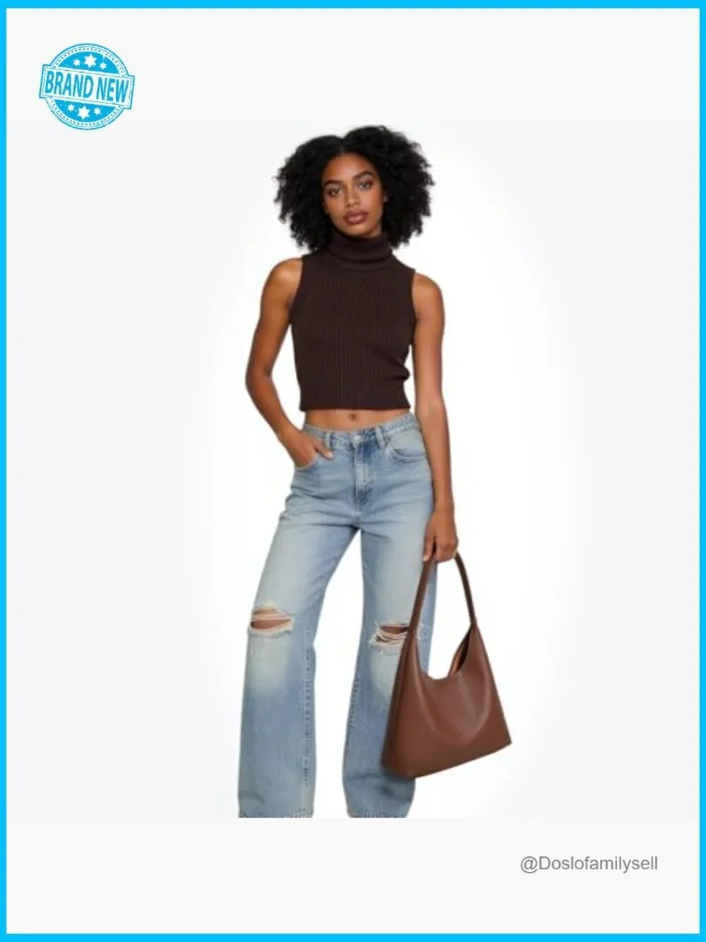 Small Slouchy Hobo Purse Vegan Leather Shoulder Bag Trendy Everyday Tote